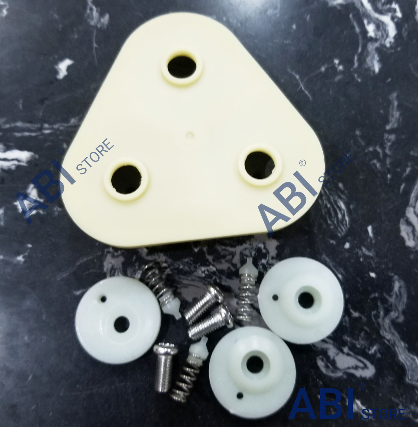 Kit đầu bơm 24v Taiwan cao cấp, bộ gioăng phớt, tam giác đầu bơm máy lọc nước