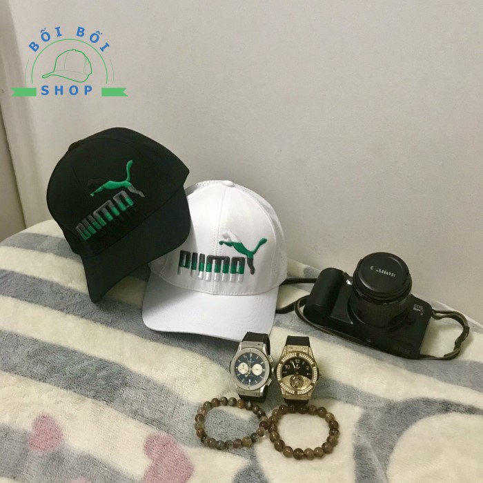 Nón lưỡi trai PUMA thêu nổi,form chuẩn đẹp,vải mềm chất lượng