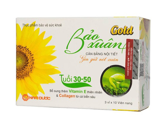 Bảo xuân - cân bằng nội tiết, gìn giữ nét xuân.