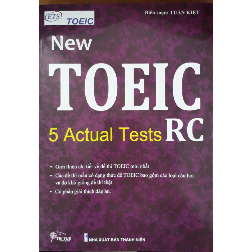 Sách - new toeic rc - 5 actual tests