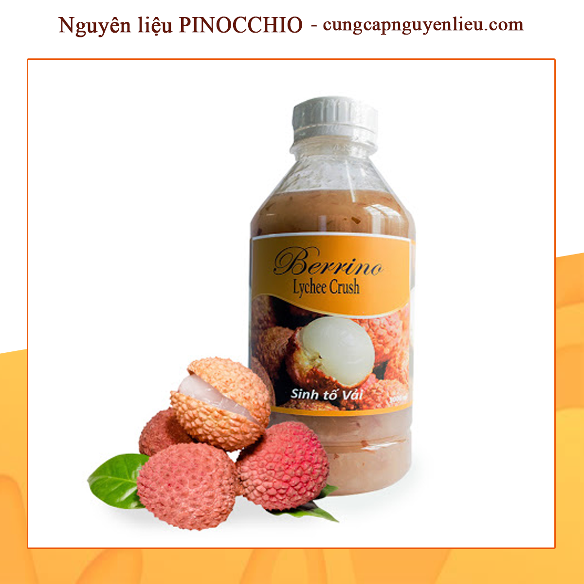 SINH TỐ VẢI BERRINO 1000ML
