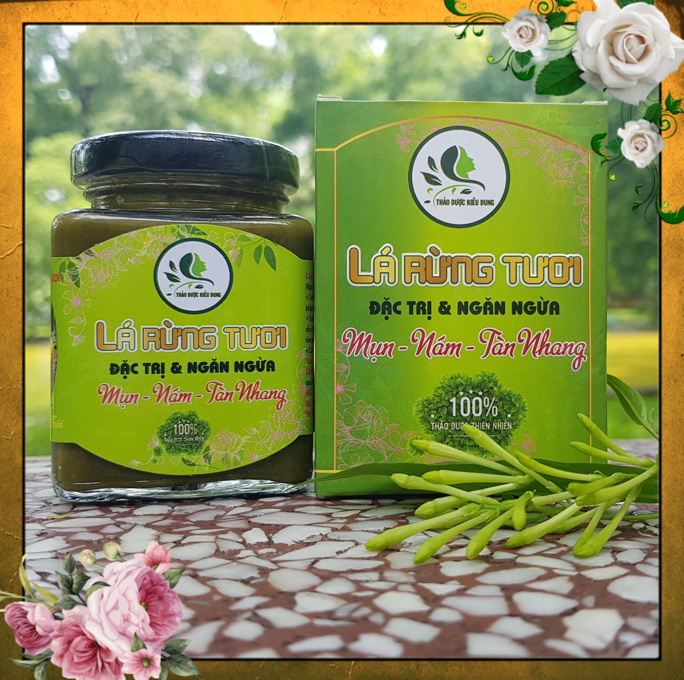 Đánh tan tàn nhang , mụn, nám với thành phần tự nhiên-Lá rừng tươi (100% thành phần organic ,hiệu quả ngay lần đầu sử dụng)