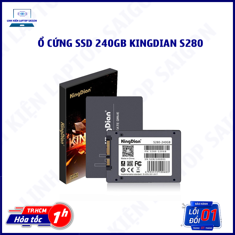 Ổ cứng ssd 240 gb kingdian s280 l ssd kingdian s280 240 gb l ổ cứng 240 gb kingdian s280 l ssd 240gb kingdian s280 - linh kiện laptop sài gòn