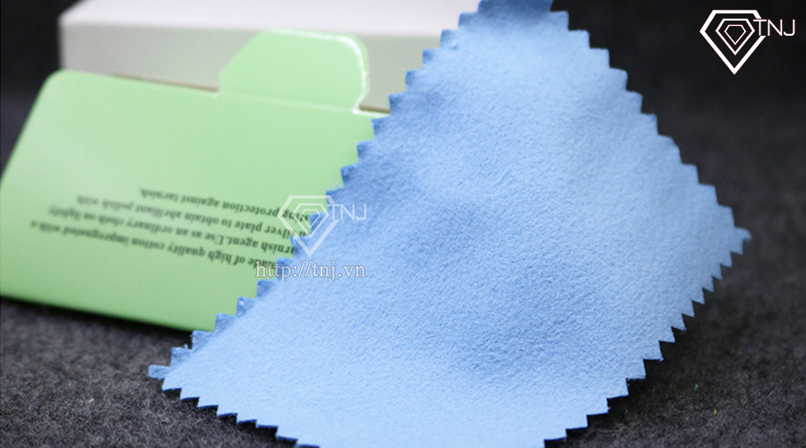 Combo 10 khăn lau bạc, khăn lau trang sức vàng bạc - Trang Sức TNJ