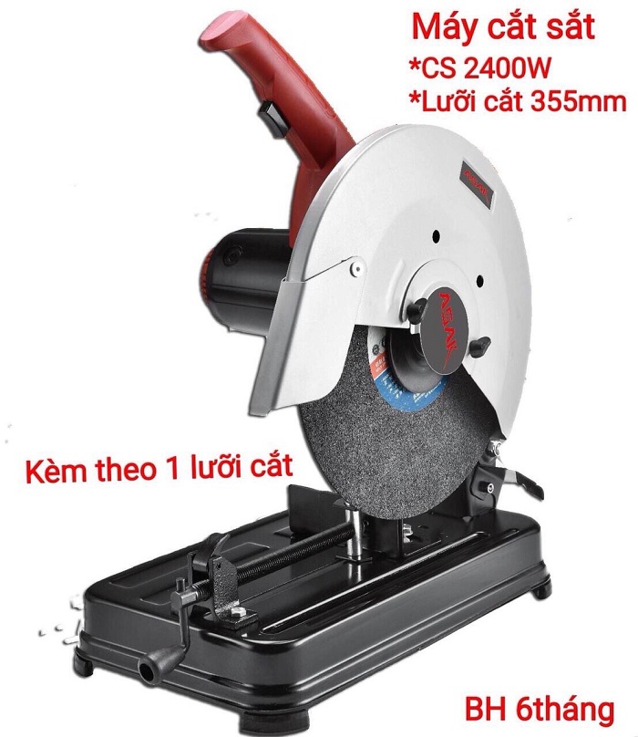 Máy cắt sắt asak 2400w 3501