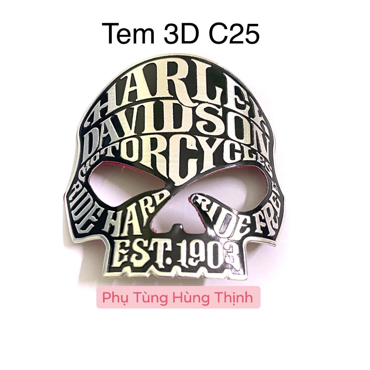Tem logo 3D C25 ,Sản Phẩm Chất Lượng, Gian Hàng Uy Tín, Giá Cả Cực Tốt, Mua Ngay.