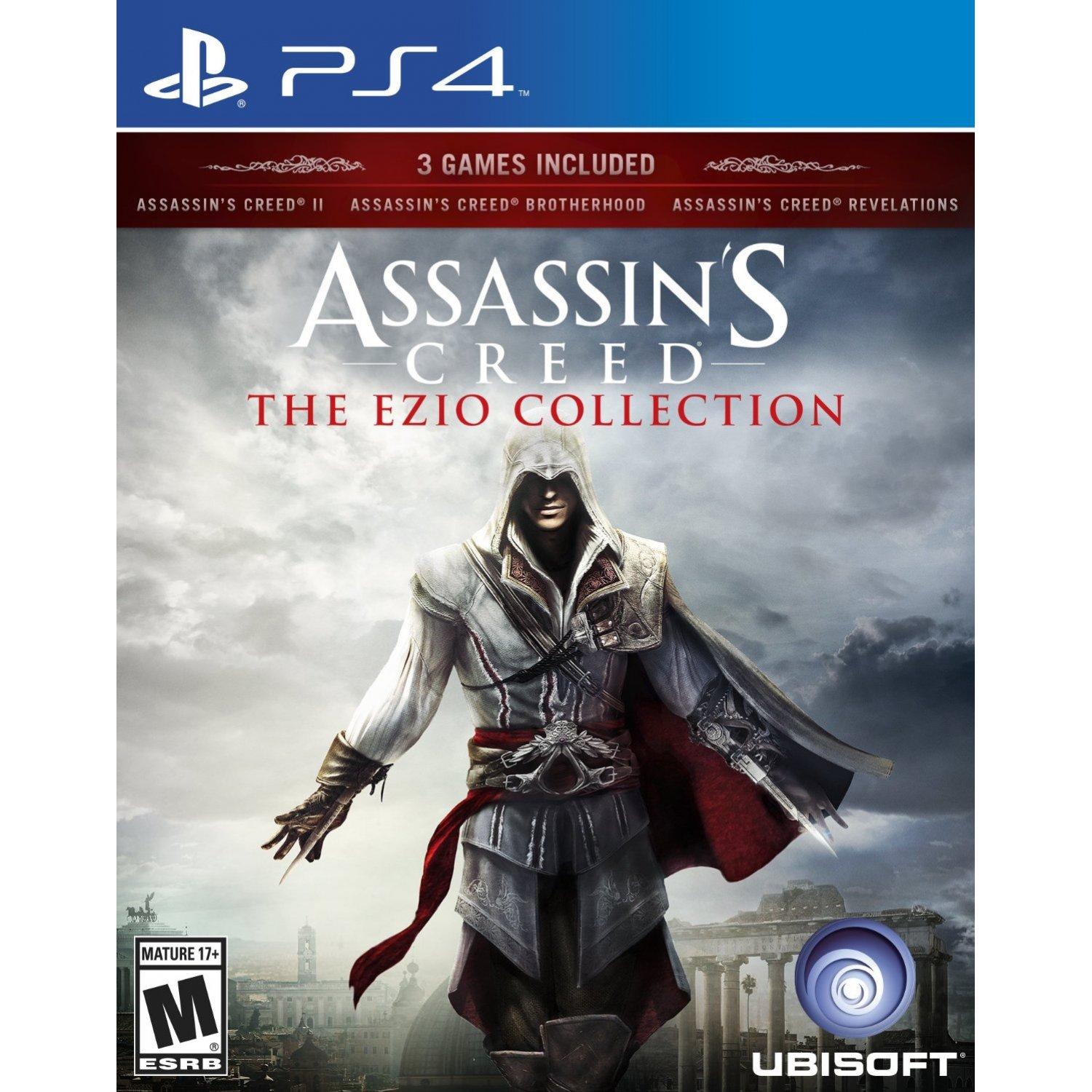 Đĩa game ps4 - assassin's creed the ezio collection - us
