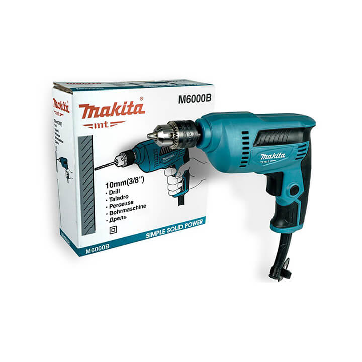 Máy khoan 450w gỗ 10mm makita m6000b - chính hãng- chính hãng