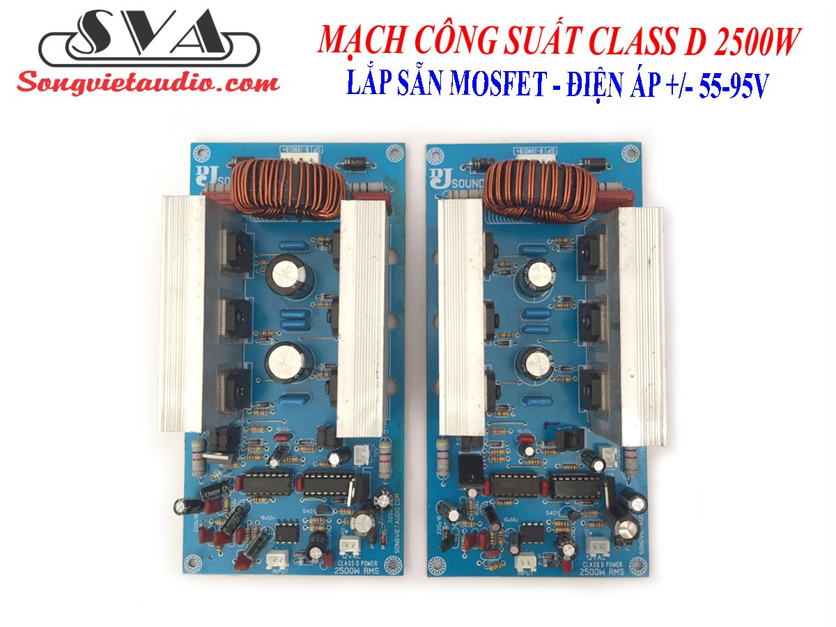 NEW !!! Công suất Class D 2500w