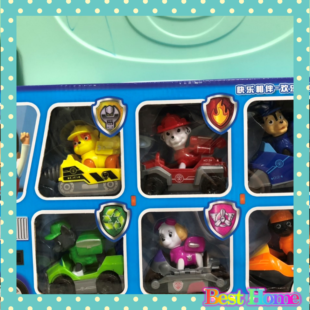 Bộ đồ chơi 6 chú chó cứu hộ Paw Patrol Best Home