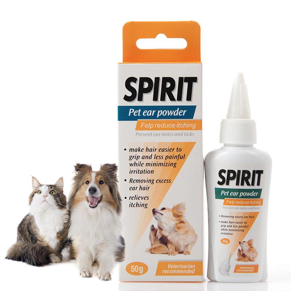 [HCM]Bột nhổ lông tai chó mèo Spirit 50g