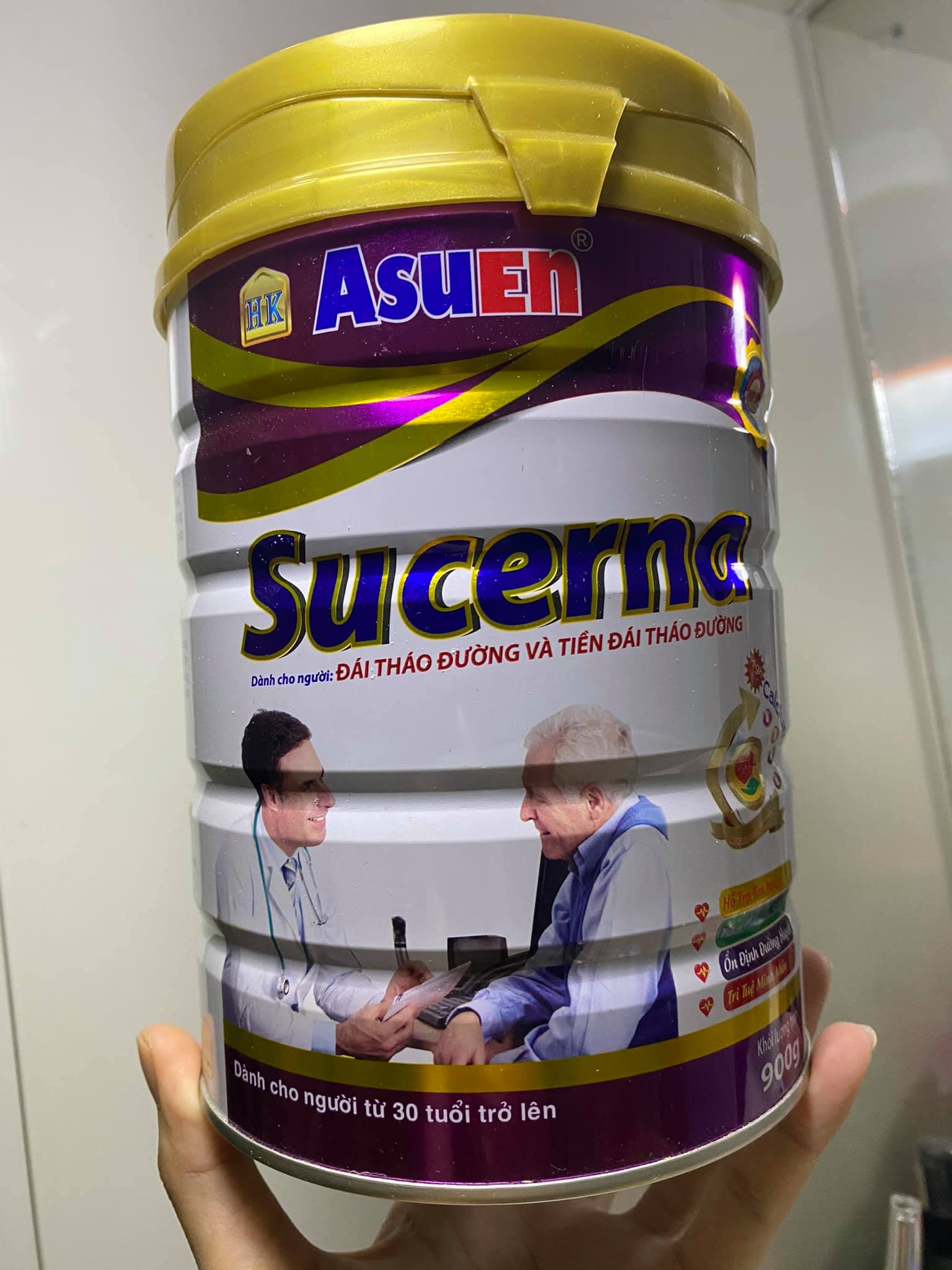 Sữa dành cho người tiểu đường 900g - Sữa cho người già lớn tuổi bị tiểu đường Asuen 900g