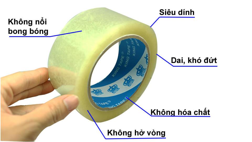 Băng Keo Trong Đóng Gói Hàng Hóa - Hàng Cao Cấp Không Bở
