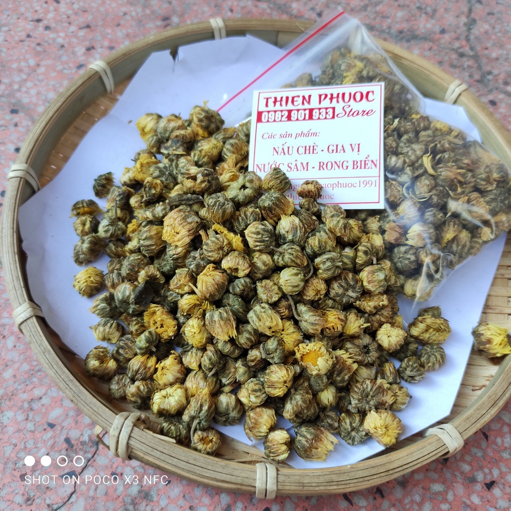 Bông cúc vàng (nụ) - trà hoa cúc - 1kg