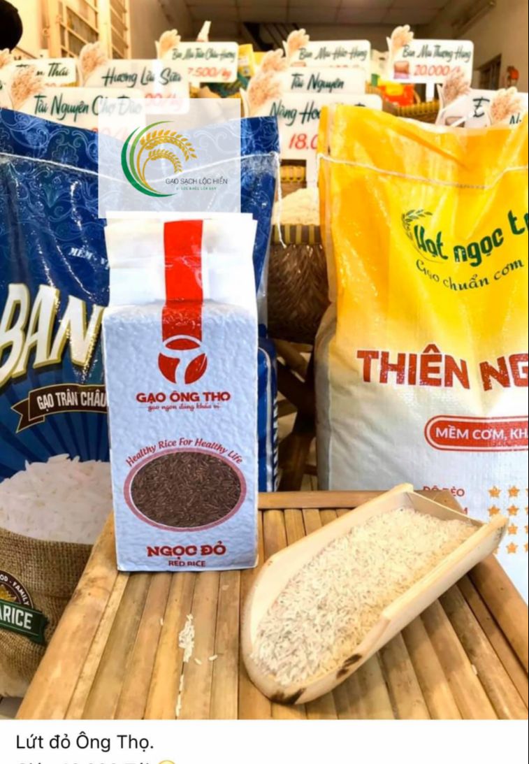 Gạo lứt các loại hiệu Ông Thọ túi 1 kg dễ nấu, túi nhỏ tiện lợi [Tốt cho sức khỏe, ăn kiêng, tiểu đường] Date xa