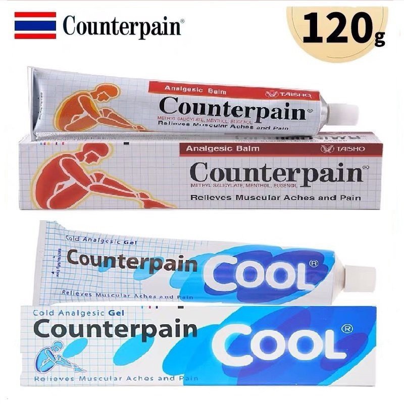 Dầu Xoa Bóp Counterpain Nóng Lạnh 120g