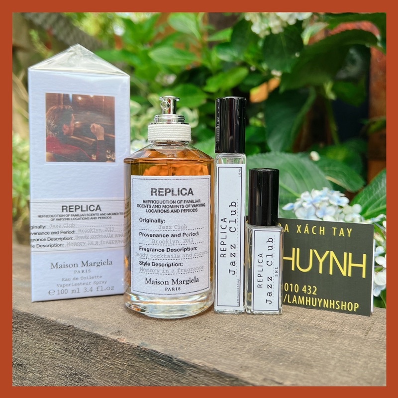 Nước hoa nam replica jazz club edt 5ml -10ml
