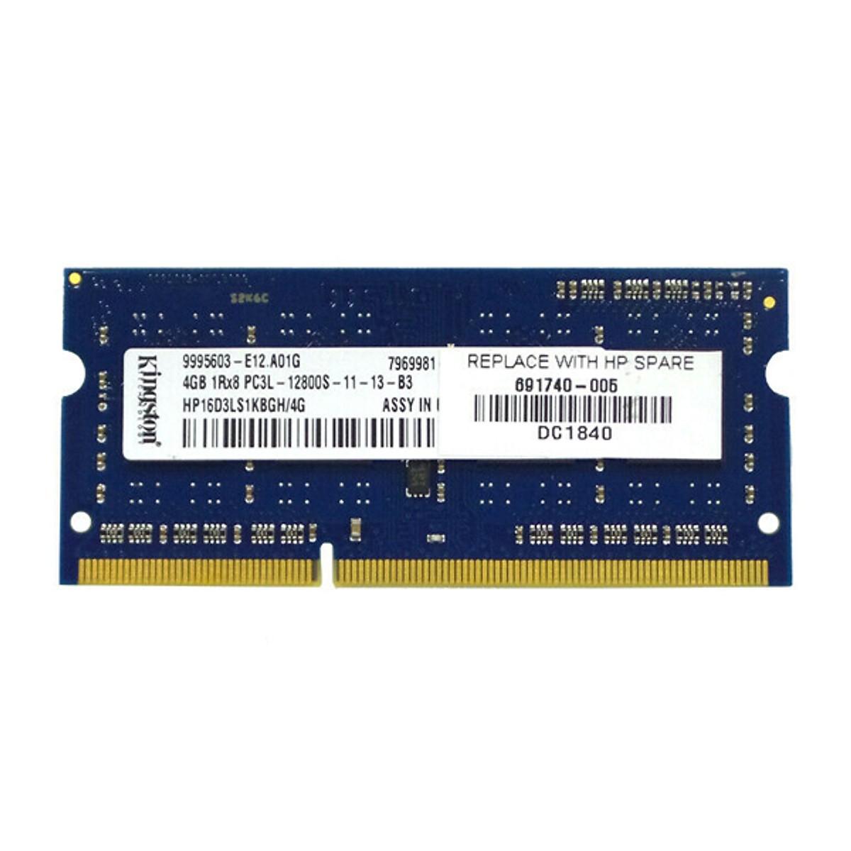Ram laptop kingston / samsung ddr3l 4gb 1600mhz