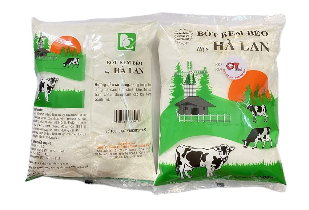 Combo 2kg Bột Kem Béo Hà Lan dùng pha trà sữa, pha cà phê, làm bánh