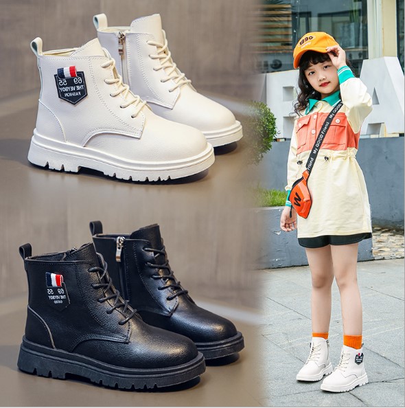 Giày boot bé gái bé trai giày cao cổ trẻ em hàng đẹp siêu chất da mềm đi êm chân hàng xuất khẩu xịn xò