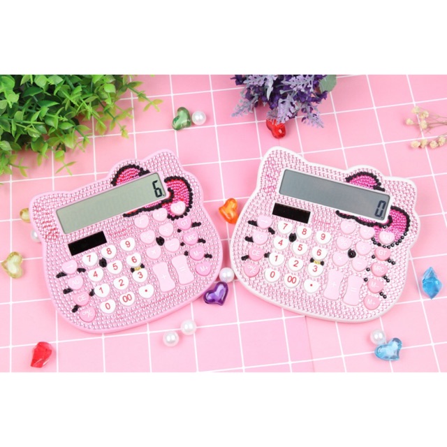 Máy tính mèo kitty 12 số