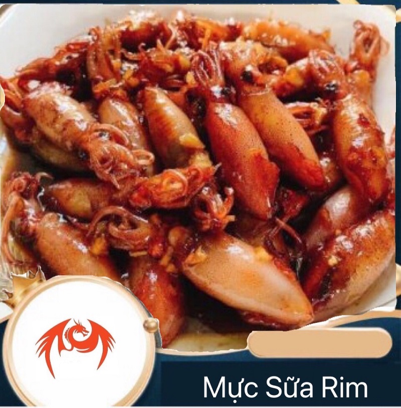 Mực sữa rim dùng ngay - vựa khô tú sương - 1kg hoặc 500gram