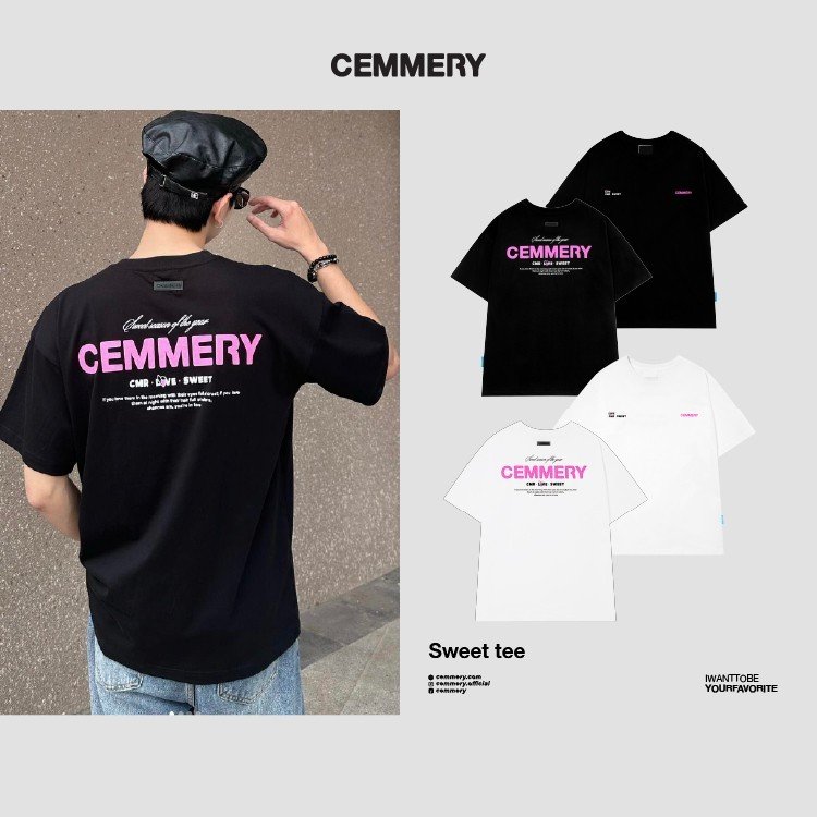 Áo thun localbrand cemmery "sweet tee" # 2 color