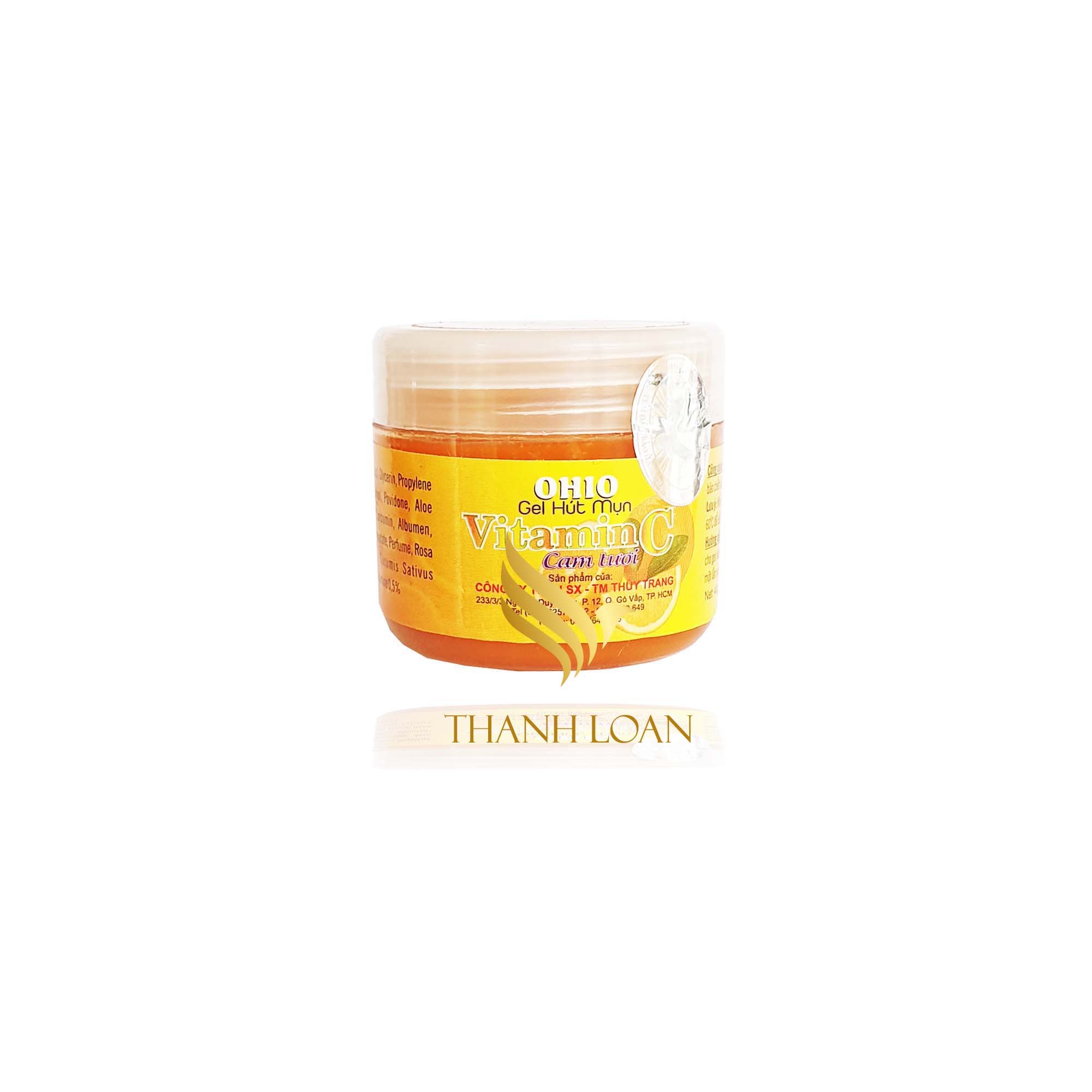 Gel Hút Mụn Ohio - Gel Vitamin C Cam Tươi - Hút Tận Gốc Các Loại Mụn