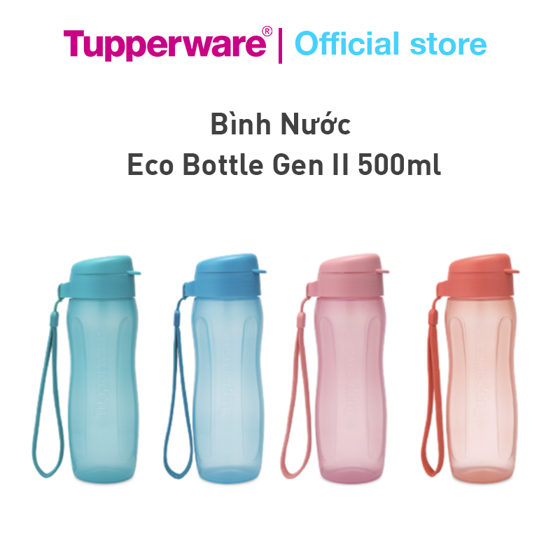 Bình nước tupperware eco bottle gen ii 500ml
