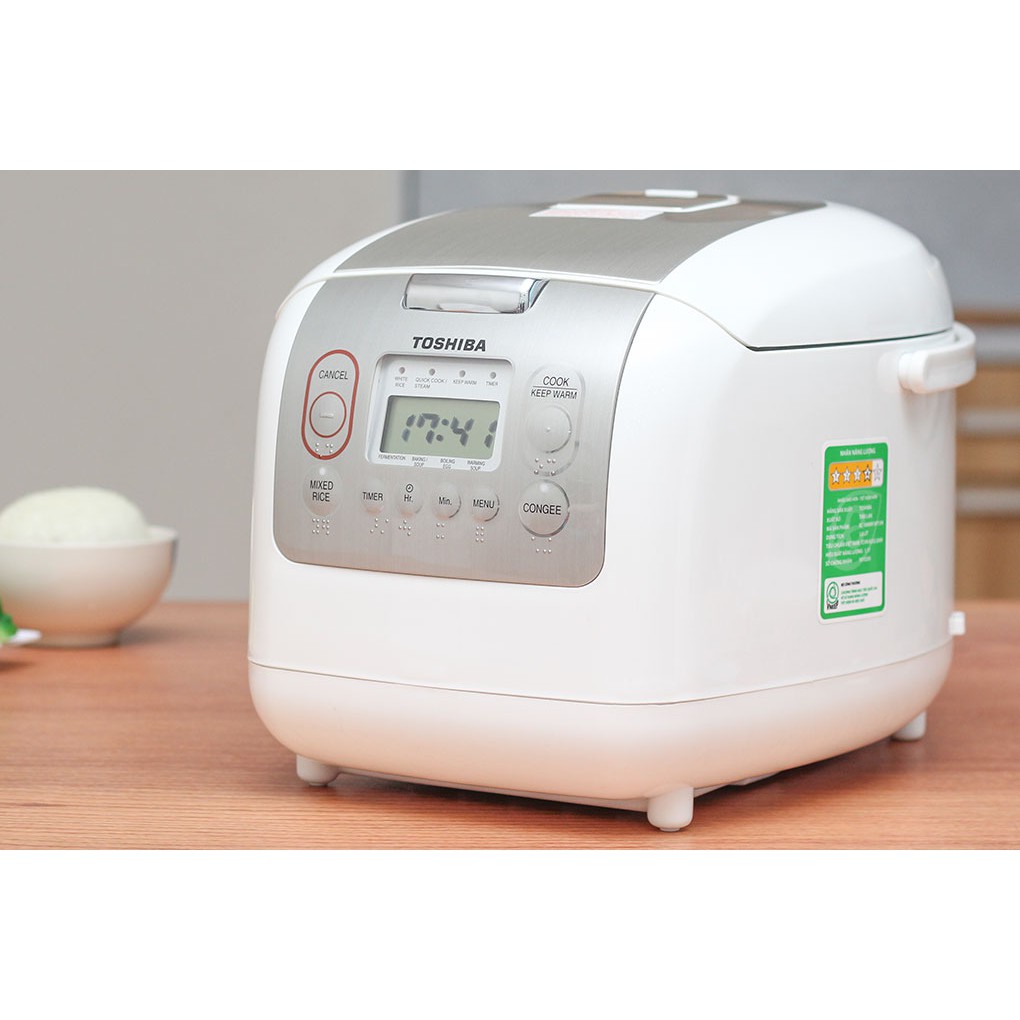 Nồi Cơm Điện Toshiba RC-18NMF  TRẮNG