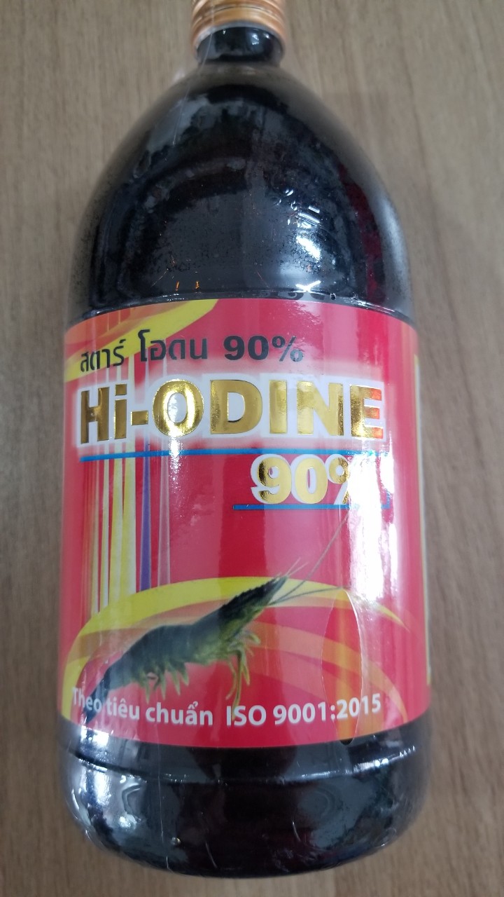 Chế phẩm khử trùng diệt khuẩn ao tôm cá Iodine