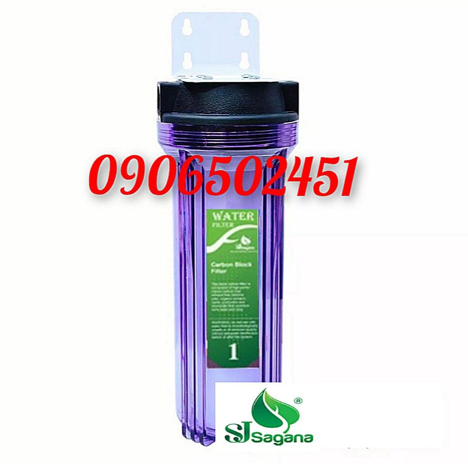 Bộ lọc nước sinh hoạt -bộ lọc thô đầu nguồn ly đơn 10 Inch Chuẩn