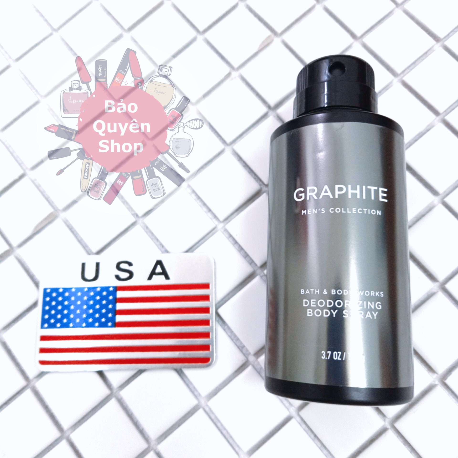 Xịt toàn thân nam Bath & Body Works - Graphite Men's Collection - Body Spray 104g