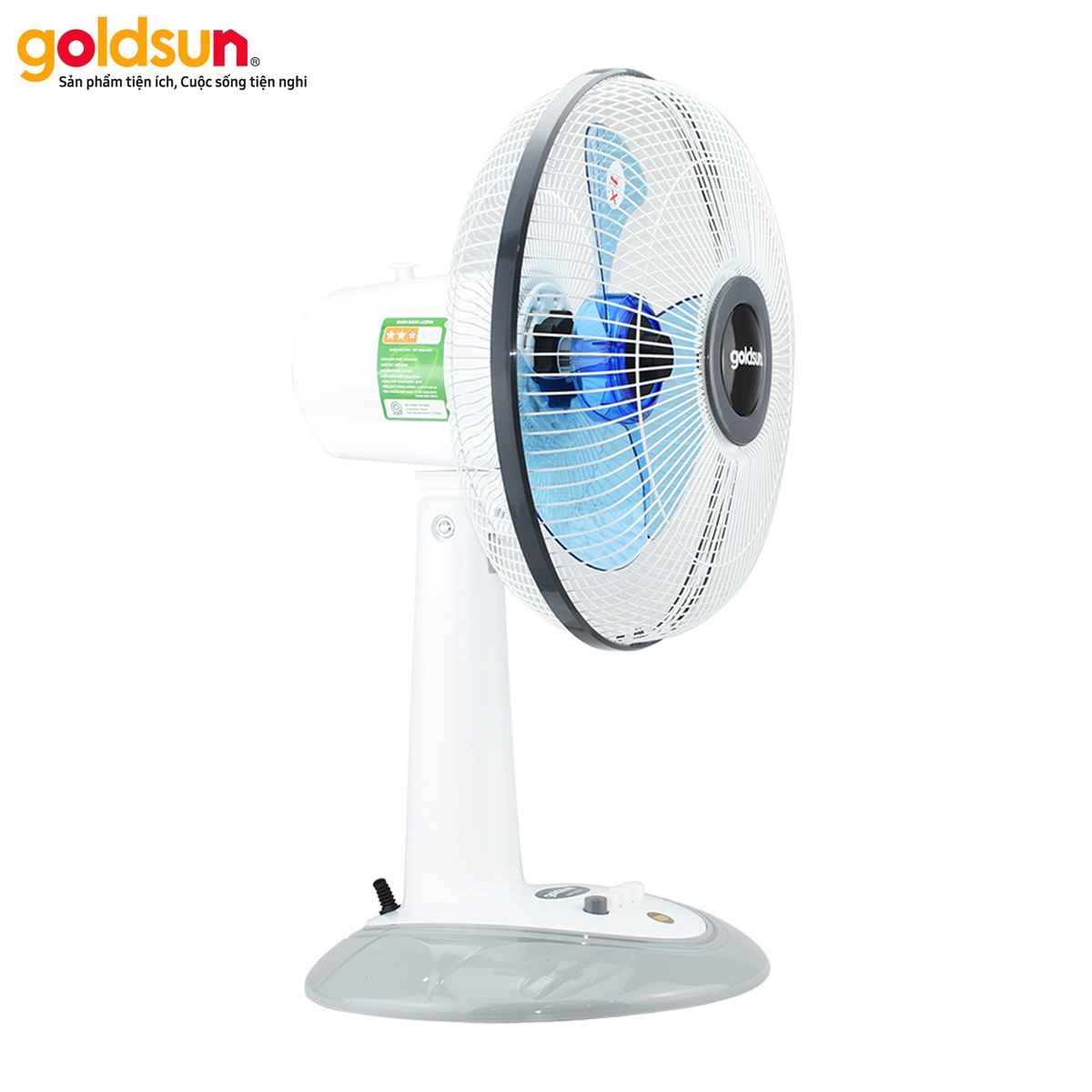 Quạt bàn goldsun ca1201- 12500009 - công suất 40w - bảo hành 24 tháng