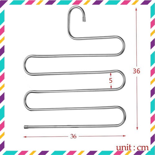 Móc treo 5 tầng-móc treo inox 5 tầng-móc quần áo