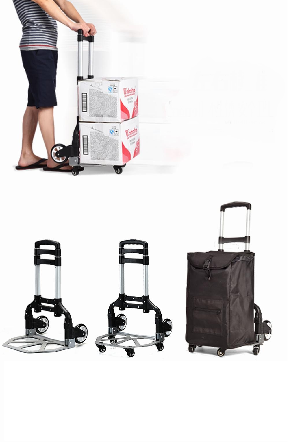 Xe kéo hàng , xe đẩy hàng 2 bánh gấp gọn chính hãng