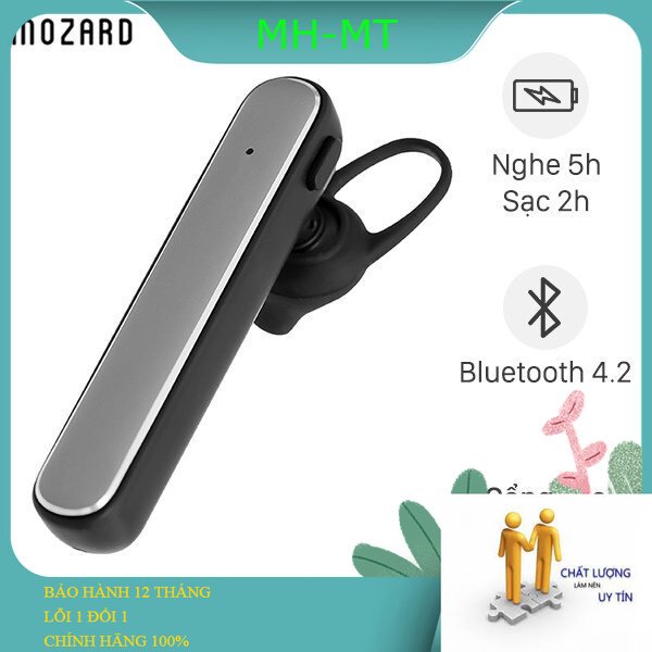 Tai nghe bluetooth mozard r558a- r559x xám đen