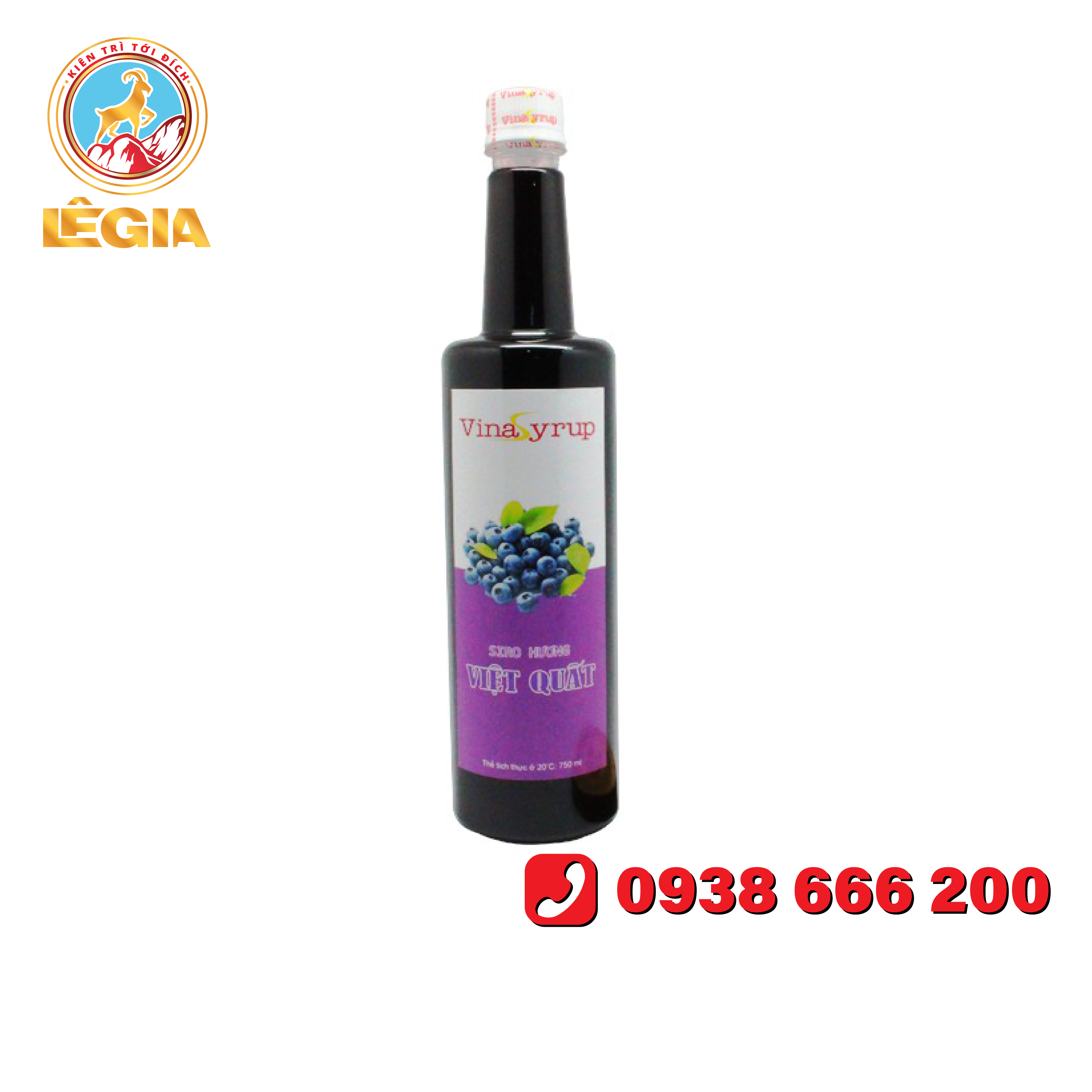 Siro vina việt quất 750ml