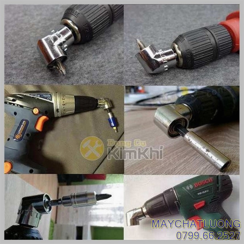 ĐẦU CHUYỂN HƯỚNG MŨI BẮT VÍT 105° CHUÔI LỤC GIÁC