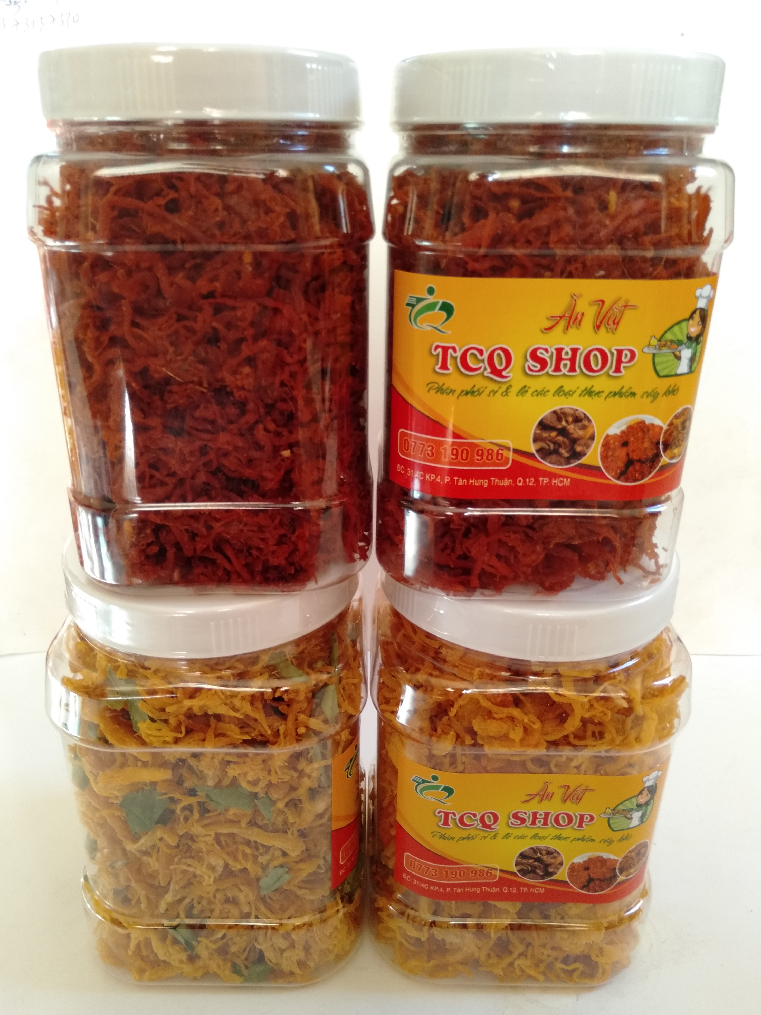 Combo2: KHÔ GÀ Lá Chanh 1kg + 1kg KHÔ BÒ Xé Sợi (khô heo vị bò)