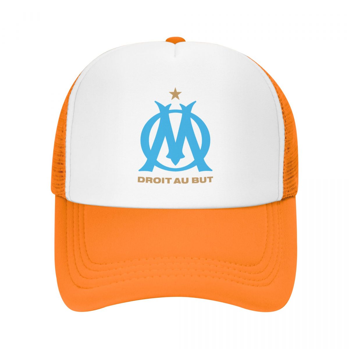 Olympique De Marseille Funny Trucker Hat for Adult