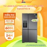 ✅[Trả góp 0%] Tủ lạnh Electrolux Inverter 609 Lít EQE6879A-B - Hàng Chính Hãng