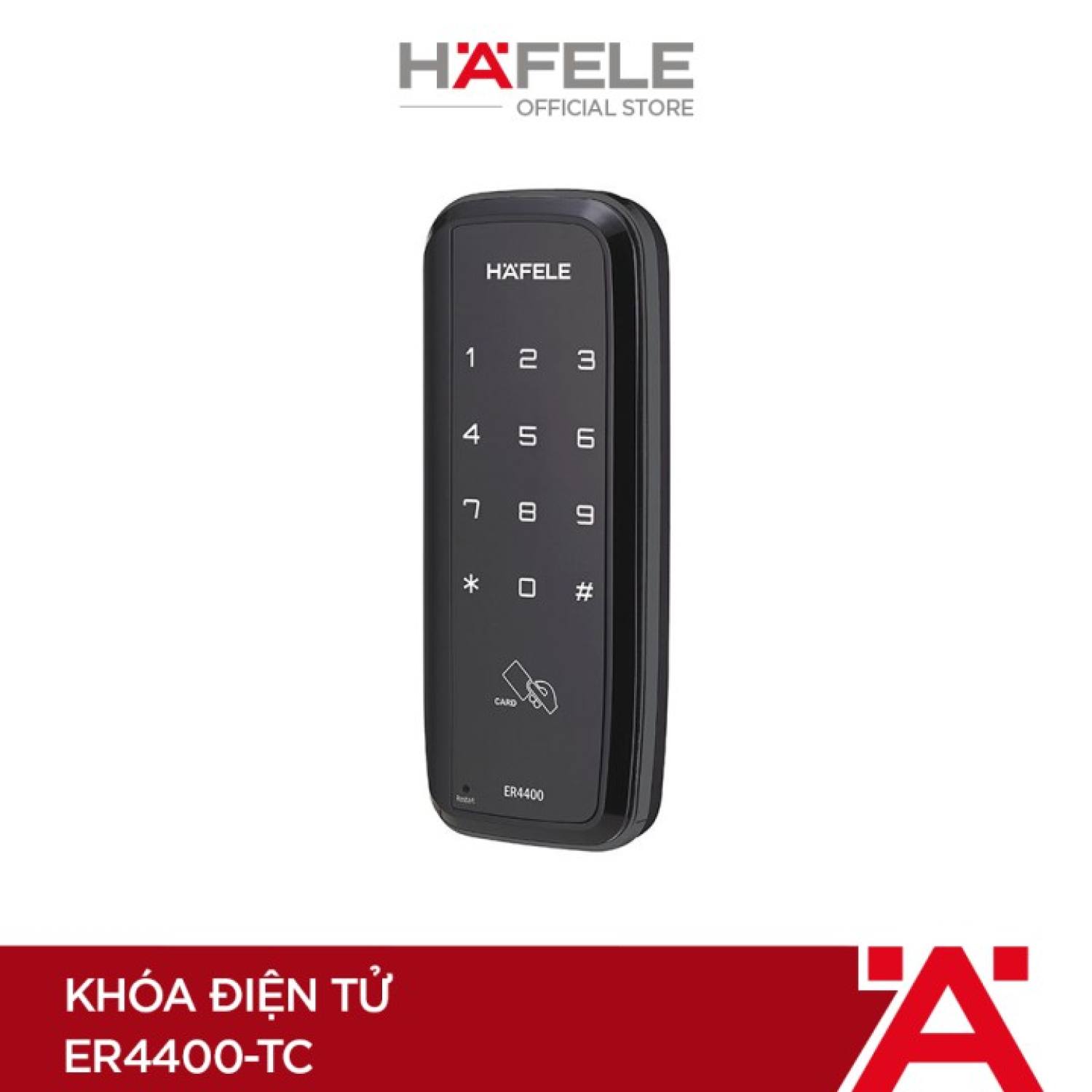Khóa điện tử hafele er4400-tc - 912.05.700 xuất xứ hàn quốc