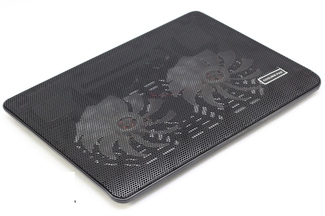 Đế tản nhiệt Cooling Pad N139 hổ trợ 2 quạt Làm Mát laptop hiệu quả