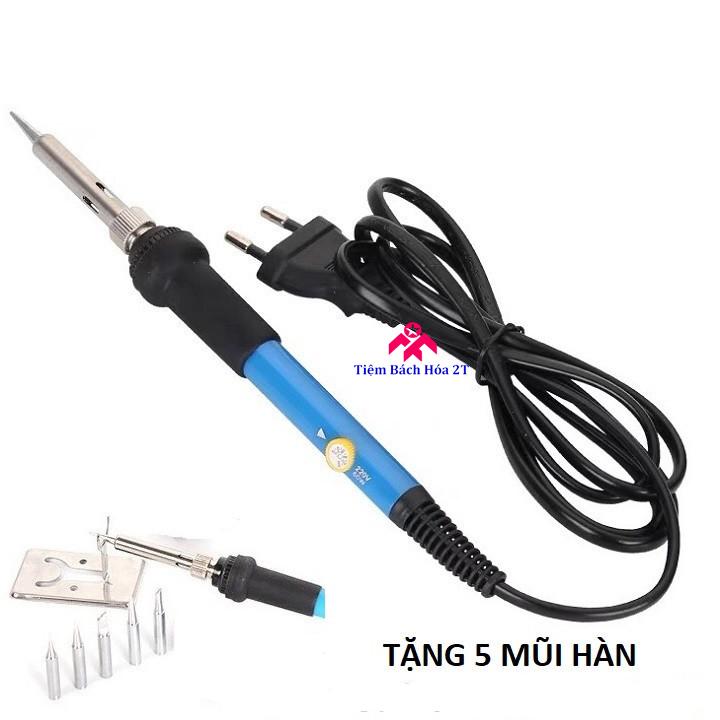 Mỏ hàn thiếc 60w - bút nhiệt trạm trổ vẽ tranh trên gỗ 220v-60w