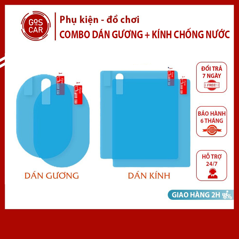 Combo 4 miếng dán gương kính chống nước cho ô tô, miếng dán chống nước cho ô tô cao cấp, dán chống đọng nước mưa chất liệu nano, phủ nano chống nước mưa ô tô cho gương và kính, dán gương chống nước tăng tầm nhìn đi mưa