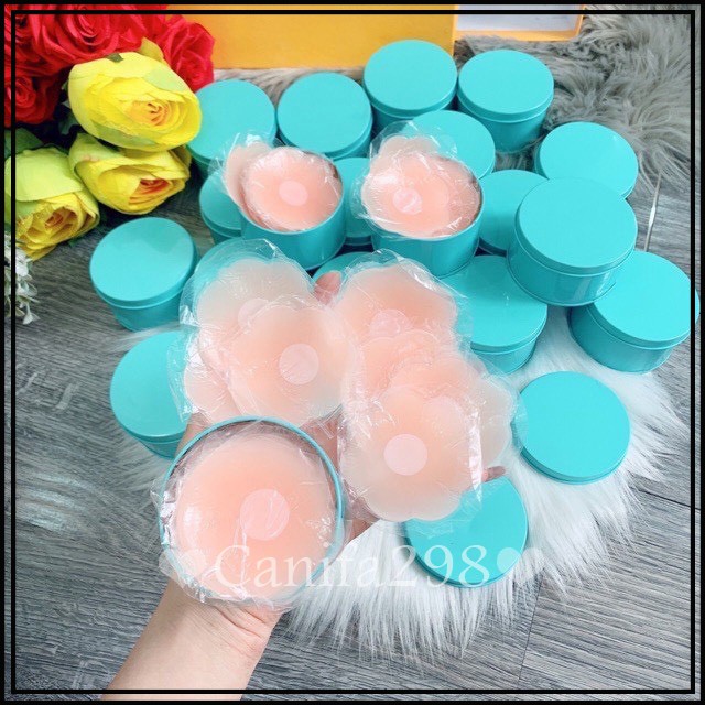 Hộp 5 đôi dán ngực Silicon dùng lại được nhiều lần