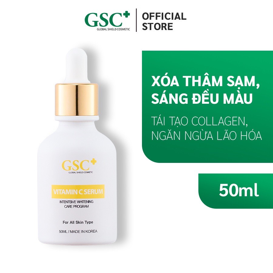Serum vtmc trắng da, se khít lỗ chân lông gsc 50ml