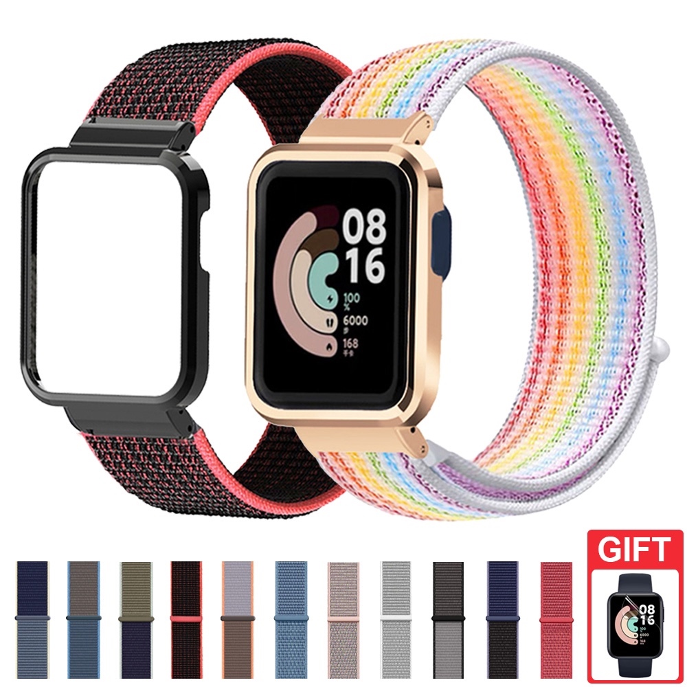 ✌❍✙ dây đeo nylon thoáng khí thay thế cho đồng hồ thông minh redmi watch 3 2 lite / mi watch lite