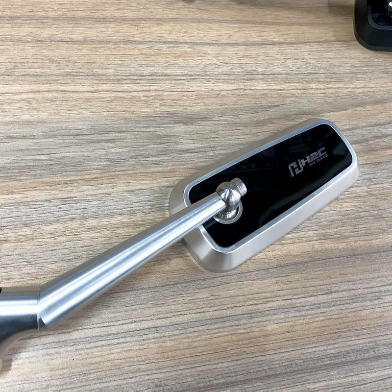 [HÀNG TRANG TRÍ] KÍNH XE MÁY,GƯƠNG XE MÁY,KÍNH CHIẾU HẬU H2C CAO CẤP (MÀU BẠC)(1 BÊN TRÁI)